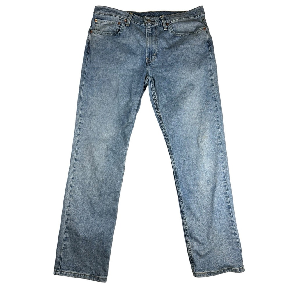 Levis 511 Slim Fit Jeans Mens 34x30 Light Wash Blue Denim Stretch